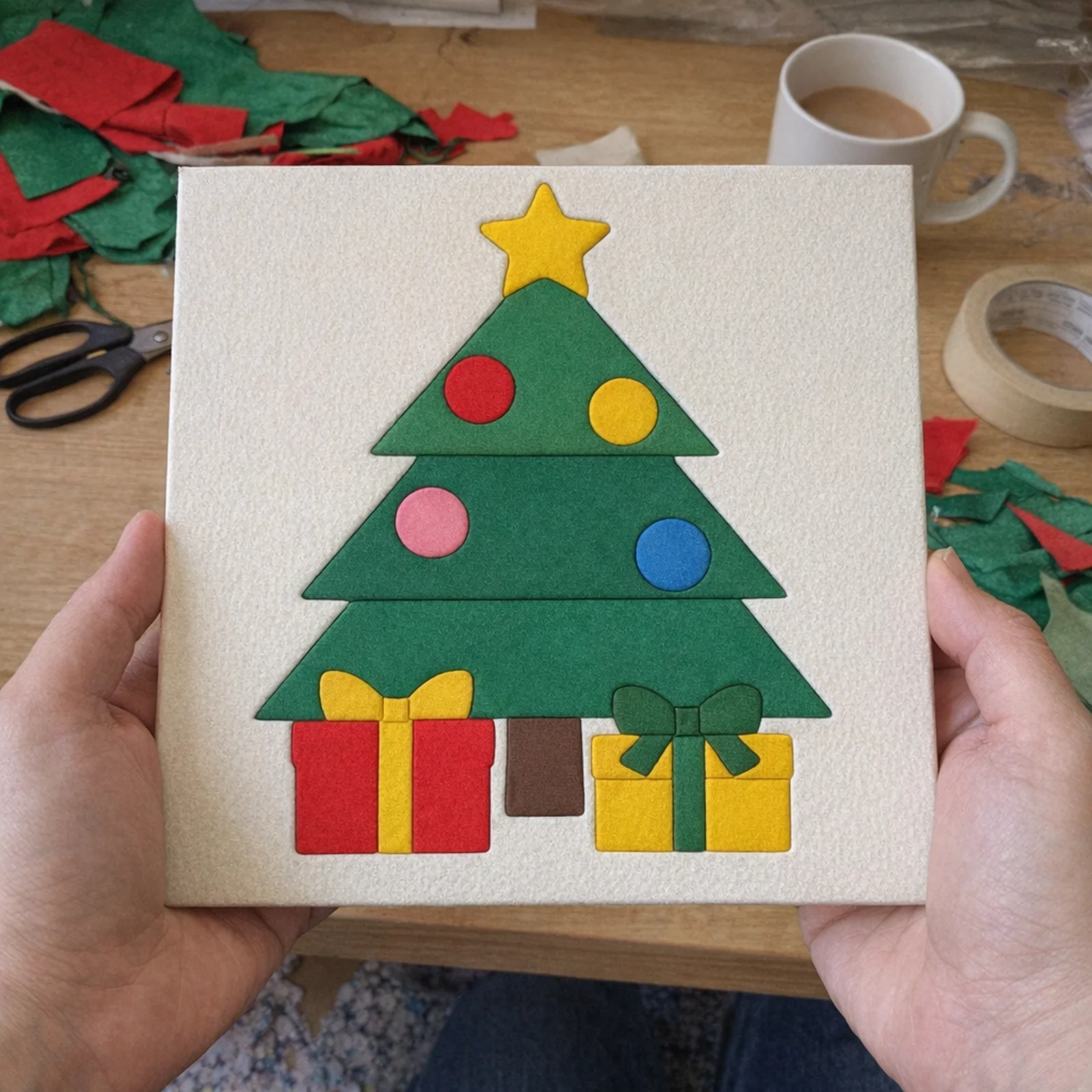 Christmas Tree with Star: Free Kinusaiga Pattern (PDF) | Kinusaiga.org
