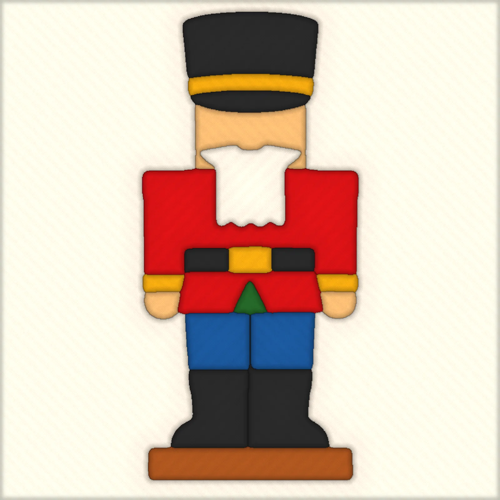 Nutcracker Soldier: fabric colors